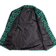 Load image into Gallery viewer, Ripntail Cheetah Coaches Jacket (Teal / Black)