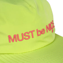 Load image into Gallery viewer, Blur Nylon 5 Panel Snapback (Yellow)
