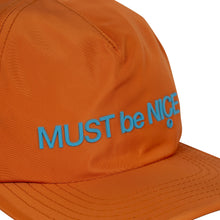 Load image into Gallery viewer, Blur Nylon 5 Panel Snapback (Orange)

