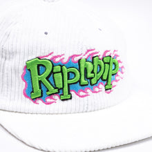 Load image into Gallery viewer, Flaming Hot Corduroy Strapback (White)
