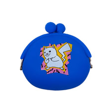 Load image into Gallery viewer, Catch Em All Rubber Coin Pouch (Blue)
