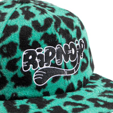 Load image into Gallery viewer, Cheetah 6 Panel Hat (Teal)
