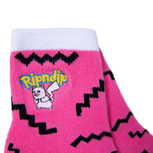 Load image into Gallery viewer, Catch Em All Mid Socks (Pink)
